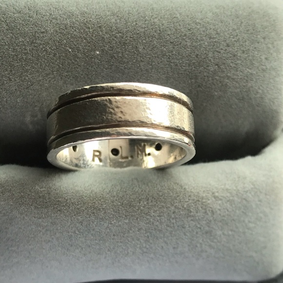 ๐ป9xHP!๐ป Amethyst Peridot Ring Bezel Set Ss &โฆ - Picture 7 of 9